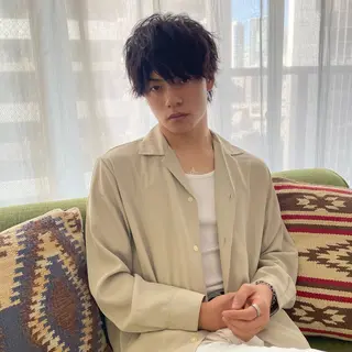 パーマ メンズ 西村 友佑のヘアスタイル