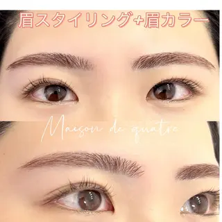 アイブロウ Maison de quatre 大宮店【メゾン・ド・キャトル】所属・Maison de quatre大宮店のマツエク・マツパデザイン