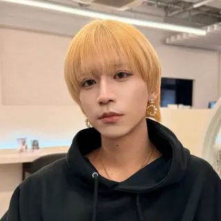 カラー メンズ 韓国メンズヘア☆ 韓国ボブYUTOのヘアスタイル