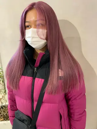 ロング カラー SALOWIN原宿iori B１階所属・🫧美髪育成美容師 WASHIZU🫧のヘアスタイル