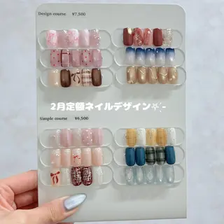 ネイル Share salon Paloma所属・【大垣ネイル🎀 】 Asana🧸のネイルデザイン