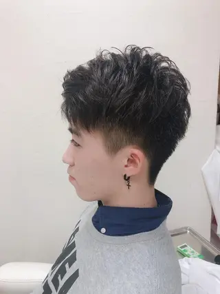 メンズ 阿部 美咲のヘアスタイル