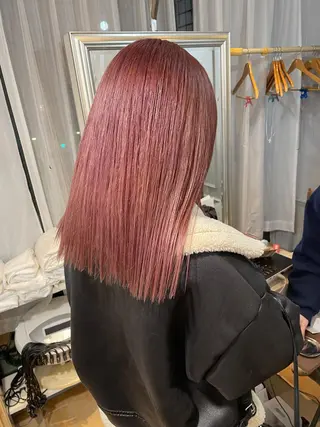 ロング カラー 切りっぱなしボブ ソノキユウカのヘアスタイル