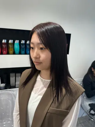 カラー ルイ☆【ボブ/メンズ /酸性ストレート】のヘアスタイル