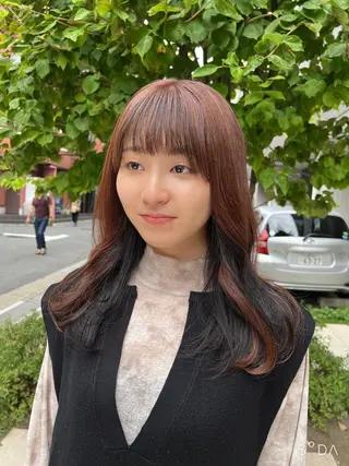 ミディアム カラー 💎透明感カラー特化 💎TAISEIのヘアスタイル