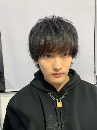 ミディアム メンズ 🏆メンズヘア特化 🥇代表りんぺーのヘアスタイル