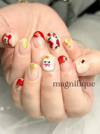 ネイル プライベートサロン マニフィークのネイルデザイン