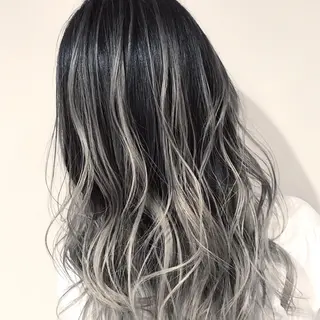 ミディアム カラー AMI Hair  supply所属・髪質改善カラー 韓国風レイヤーのヘアスタイル