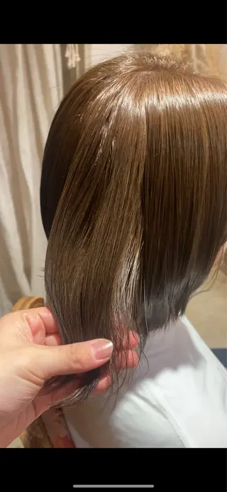カラー milial所属・milial kanaのヘアスタイル