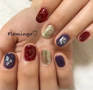 ネイル 浮きにくいフィルイン ｜上品シンプルネイルのネイルデザイン