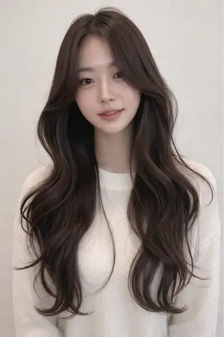 パーマ 本場韓国ヘア特化 아이비/Aibiのヘアスタイル