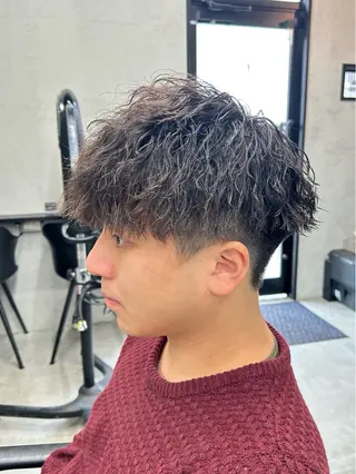 メンズ Haruka髪質改善 ヘアセット♡のヘアスタイル