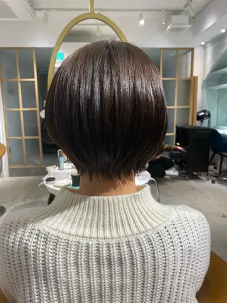 ショート 髪質改善レイヤー/ ボブたんの翔太のヘアスタイル
