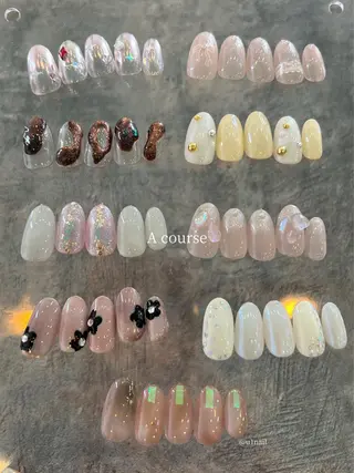 ミディアム Atelier  nail所属・︎ ユイナのネイルデザイン