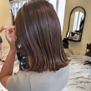 ミディアム カラー 再現性×メンズヘア/ 表参道/MOMONEのヘアスタイル