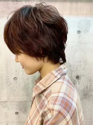 ショート カラー 小関 茅里のマツエク・マツパデザイン