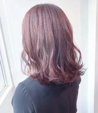 セミロング カラー SALOWIN 札幌大通り店所属・🏆ウルフ/レイヤー 指名No.1山口圭佑のヘアスタイル