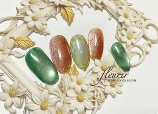 ネイル フルリール 【プライベートサロンのネイルデザイン