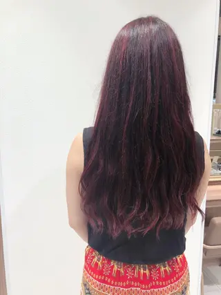 ロング カラー メンズカット/メンズ パーマ堀切美里のヘアスタイル