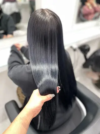 セミロング カラー ❄最強かわいいカラー ❄️MINA❄️のヘアスタイル