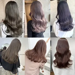 ロング lani ブリーチ /ダブルカラーのヘアスタイル