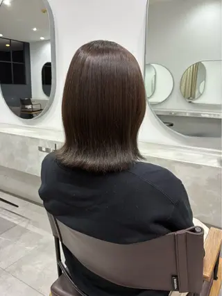 ミディアム カラー clan【クラン】所属・カットモデル 募集中🫧明日香のヘアスタイル