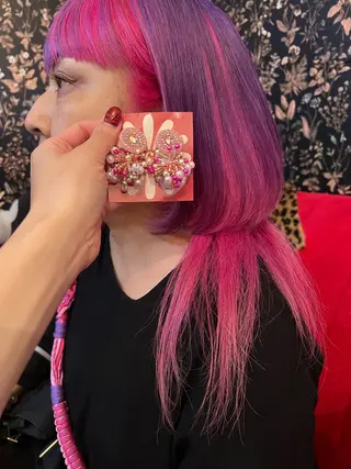 セミロング カラー カラーパティシエ facce🌼ikoのヘアスタイル