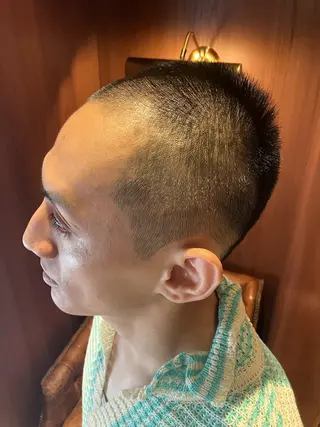 ショート メンズ BroTokyo Barbershop 有楽町店所属・SAKI SAKIのヘアスタイル