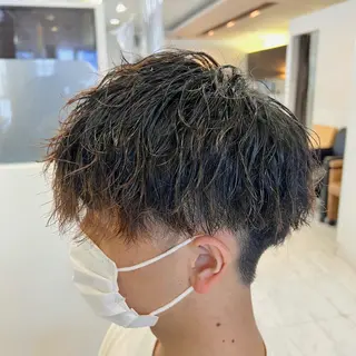 パーマ メンズ アグヘアーシータ所属・🤩メンズカット/ パーマ山本🤩のヘアスタイル