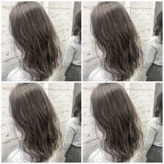 ロング カラー パーマ ヘアアレンジ メンズ レイヤー／顔周り 韓国ヘア森田和貴のヘアスタイル
