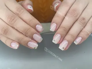 ネイル 神田 ココナッツのネイルデザイン