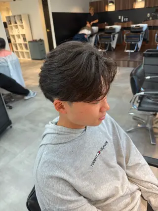 パーマ メンズ 垢抜けへの近道✂️ メンズ縮毛矯正/齊藤のヘアスタイル