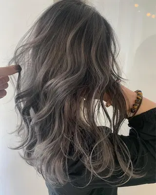 ロング カラー ヘアアレンジ 髪質改善land千葉所属・阿部 圭悟のヘアスタイル