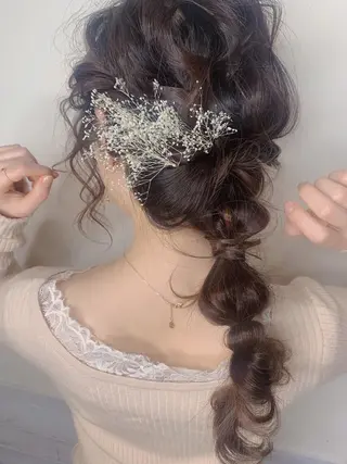 ロング ヘアアレンジ 櫛部洸貴/ メンズ、ヘットスパのヘアスタイル