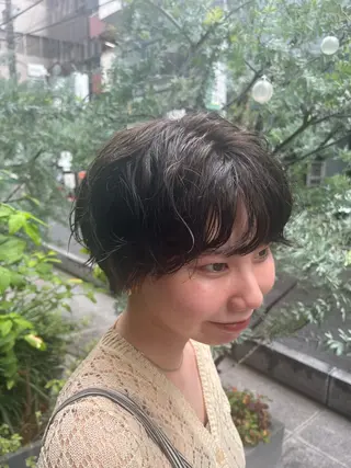 ショート 相田 佳乃のヘアスタイル