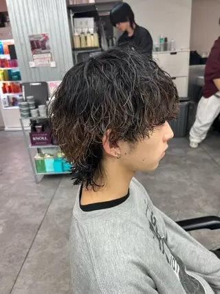 パーマ メンズ パーマ支持率No.1 ❤️‍🔥安成弾のヘアスタイル