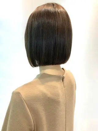 ミディアム サロウィン銀座RAYⅡ所属・❣️髪質改善/ 美髪矯正/沼座悠人のヘアスタイル