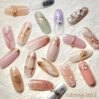 ネイル caress nail カレスネイル 代々木上原所属・カレスネイル さいのネイルデザイン