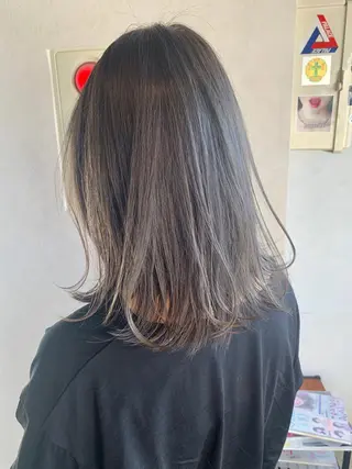 ミディアム カラー メンズヘア/レイヤー /ボブ山内春輝のヘアスタイル