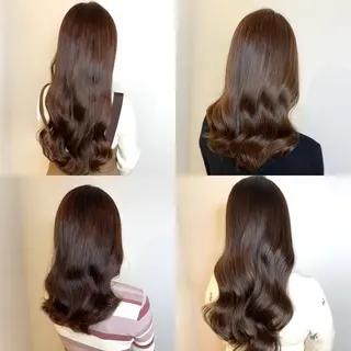 セミロング カラー SALOWIN 表参道所属・シンカ 表参道のヘアスタイル