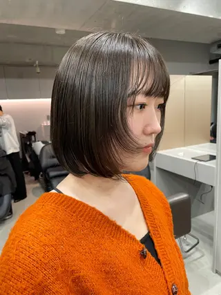 ミディアム カラー 表参道/髪質改善・ 透明感 colorのヘアスタイル