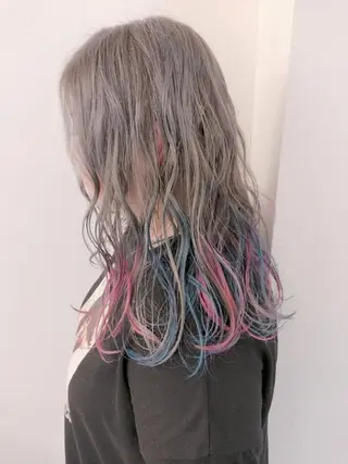 ミディアム カラー デザインカラー髪質 改善Lilithのその他イメージ