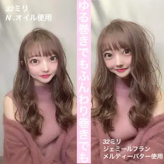 セミロング カラー あざと可愛い❤️ 髪質整形💊 輝のヘアスタイル
