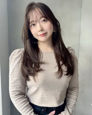 ロング 艶レイヤー🍊 加藤隆也のヘアスタイル