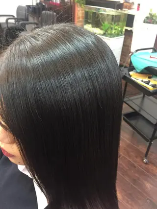 ミディアム パーマ 桧山 真のヘアスタイル