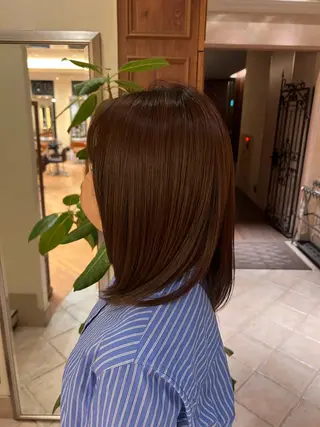 ミディアム カラー 有賀 颯天のヘアスタイル