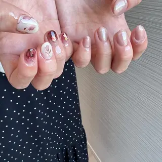 ネイル 黒葛原 めぐみのネイルデザイン