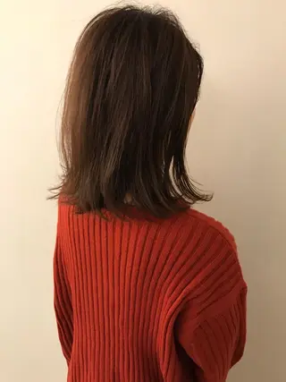 ミディアム カラー ショートボブ💗 ヤマネシオリのヘアスタイル