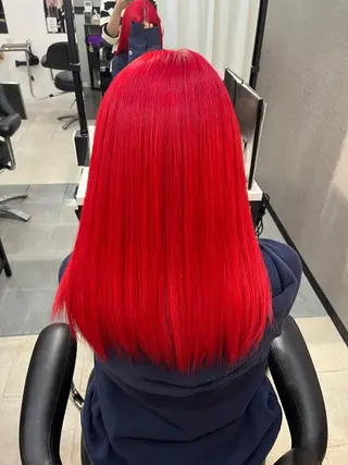 ミディアム カラー 髪質改善SALON CLALA by Manis of hair所属・尾崎 百花のヘアスタイル