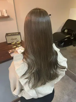 ロング カラー ボブ/髪質改善/ soiナカジママドリのヘアスタイル